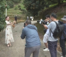 北流市开展网媒进荔园主题采风活动