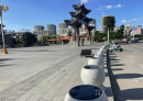 北流乡贤公园也这么先进了吗？深圳网红高技可充电石墩也普及了