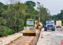 快了！北流北宝二级公路改建工程陆续进入路面施工阶段