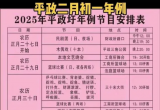 2025年广西北流平政镇二月初一年例，节目表出来了，节目丰富多彩，国泰民安，风调雨顺